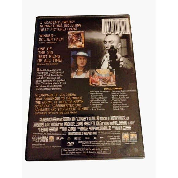 Taxi Driver DVD Collectors Edition Robert De Niro Film 1999 - Picture 2 of 5